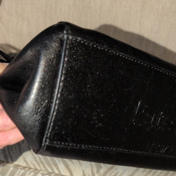 Kate Spade Black Leather Satchel with Bow Detail - Picture 13 of 16